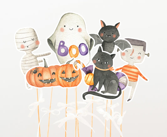 Ghost Centerpieces, Halloween Party Table Decorations - 115L