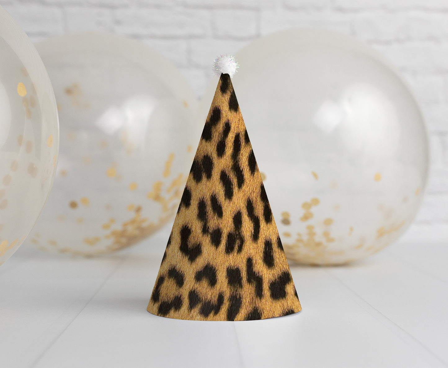 Animal print Party Hats | Safari Themed Birthday Party Decorations - 35H