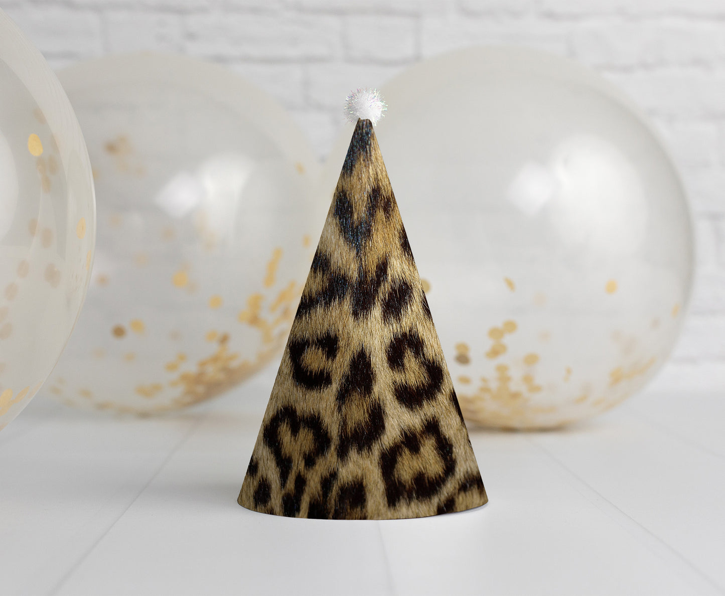 Animal print Party Hats | Safari Themed Birthday Party Decorations - 35H