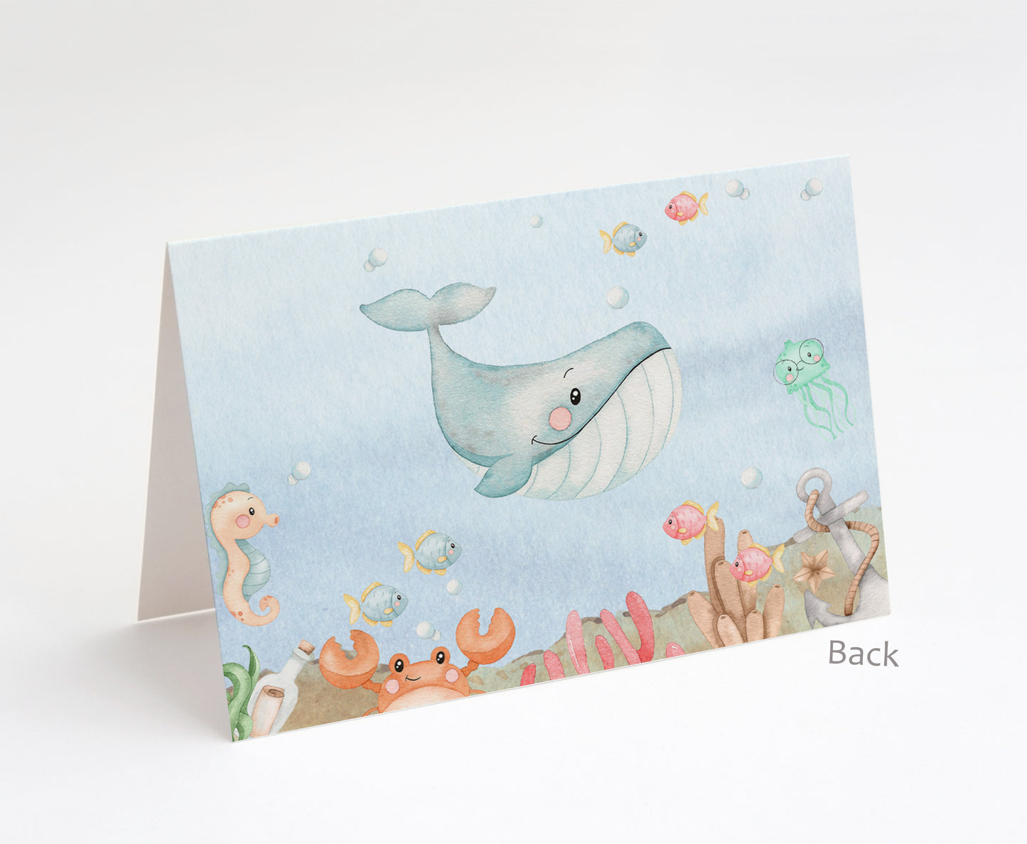 Editable Under The Sea Place Cards | Ocean Theme Party Decorations - 44A