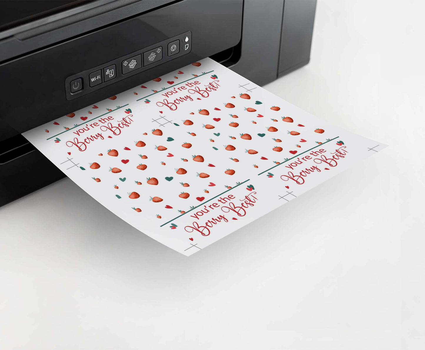 You're the Berry Best Cookie Card | Valentines Printable Cards - 119