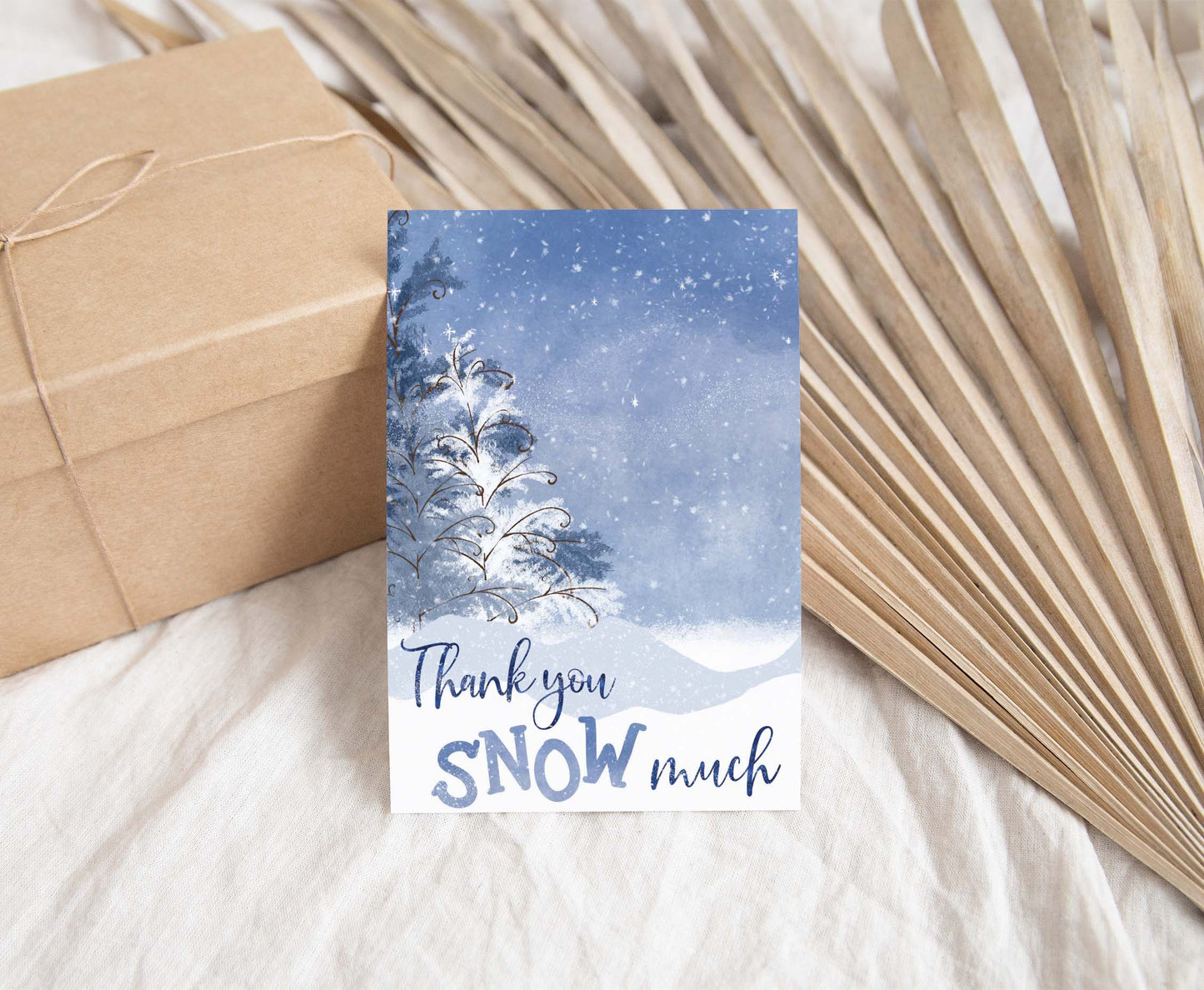 Thank you cookie Card | Christmas Printable Cards - 112