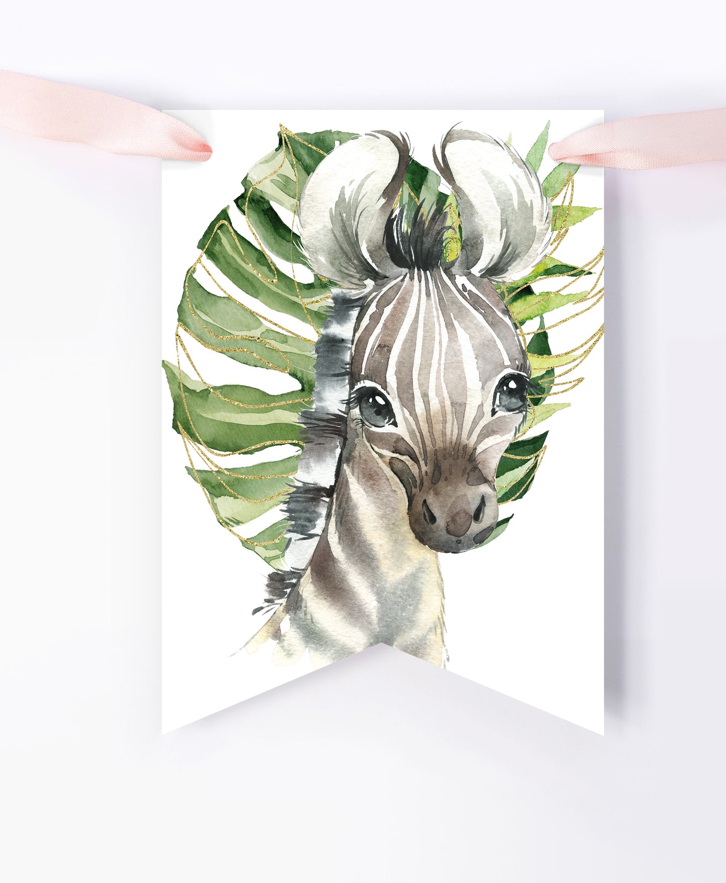 Safari Birthday Banner | Jungle Party Printable Decorations - 35A