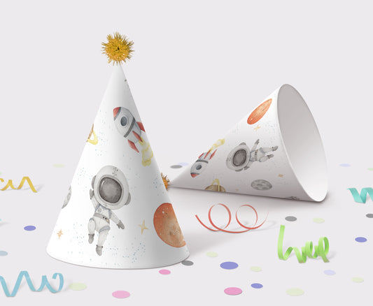 Astronaut Party Hat | Space Birthday Party Decorations - 39C