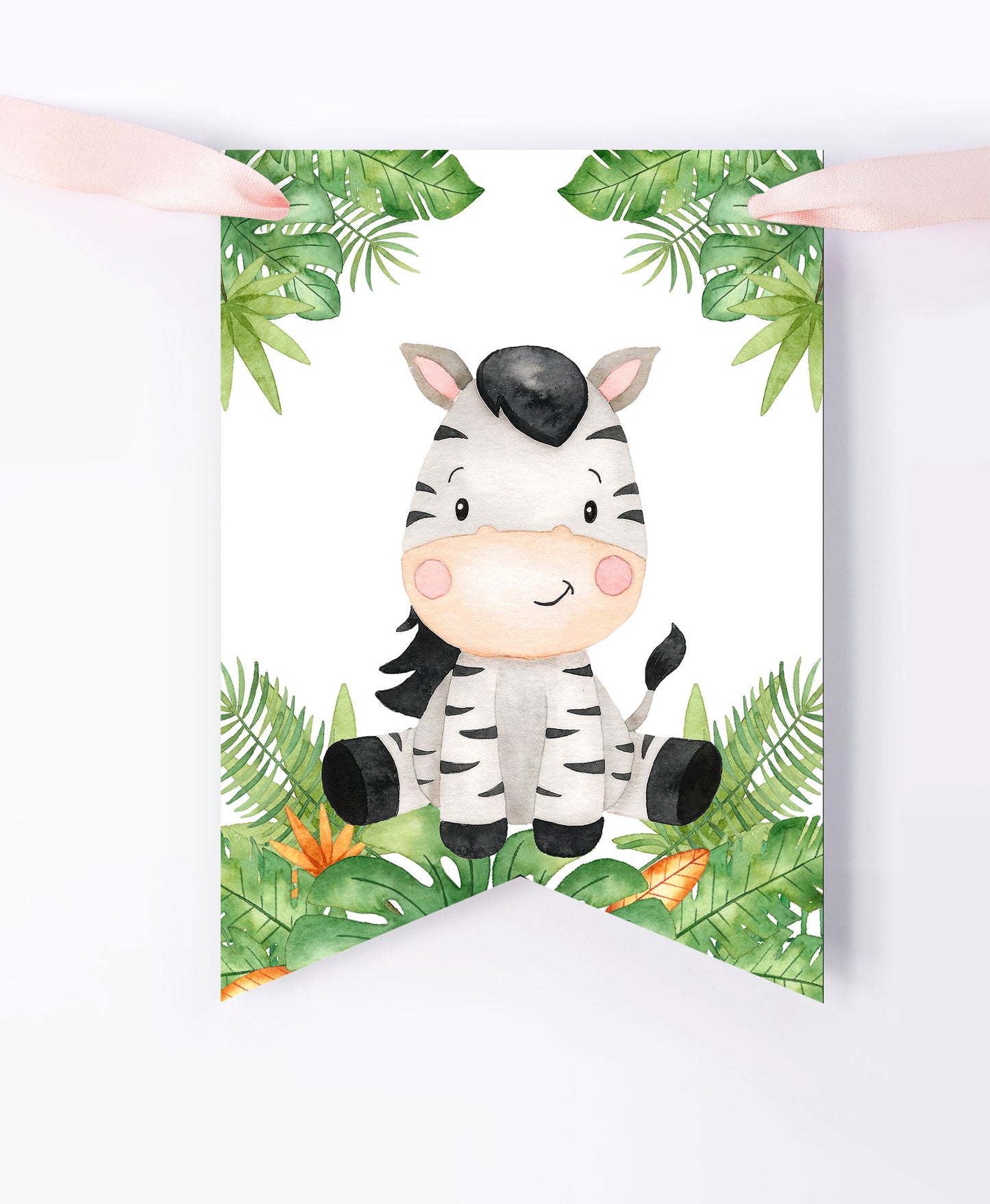 Safari Animals Banner | Jungle Theme Printable Party Decorations - 35E