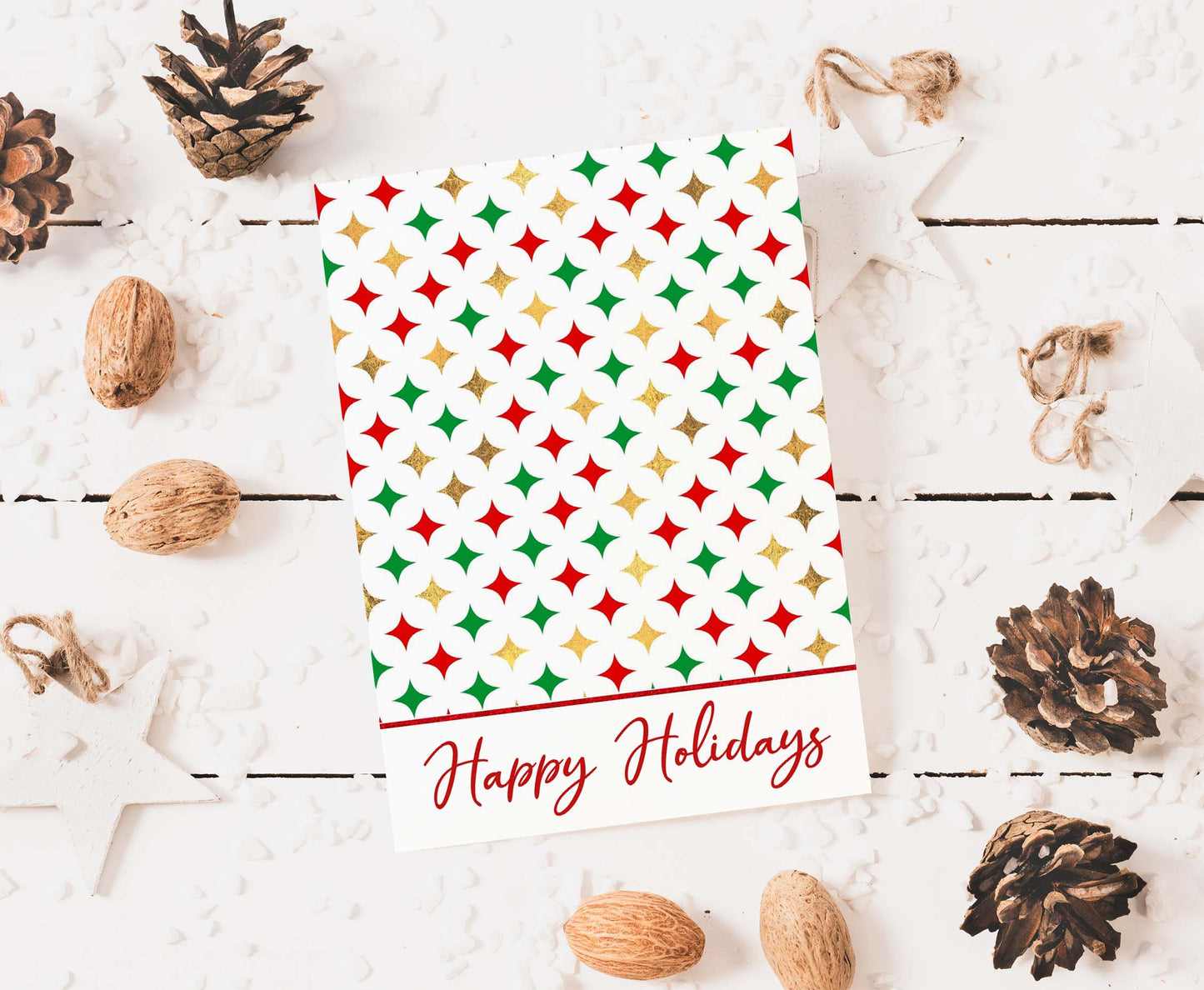 Happy Holidays cookie Card | Christmas Printable Cards - 112