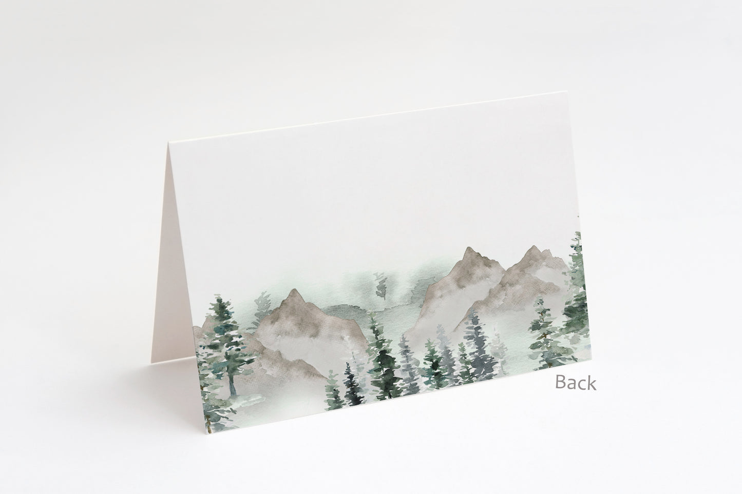 Mountain Place Cards | Editable Woodland Party Decorations - 47H