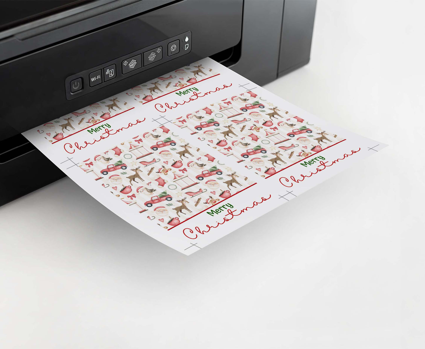 Merry Christmas cookie Card | Santa Printable Cards - 112