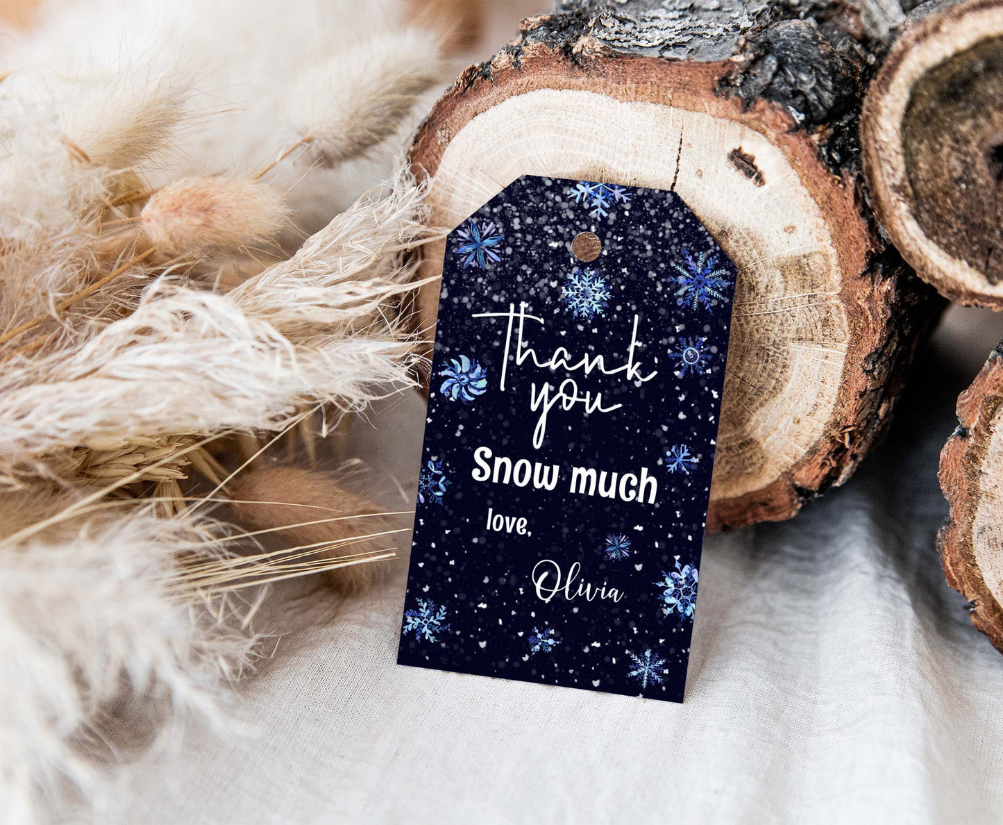 Thank You Snow Much Tags | Holiday Thank you Tags - 112